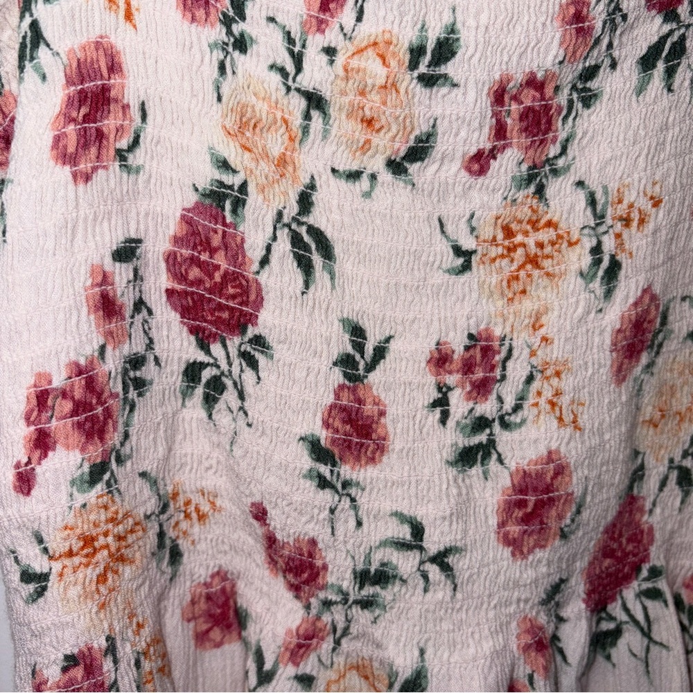 Women’s American Eagle Outfitters Multicolor Floral Smocked Tank Top Size: M - Picture 3 of 5